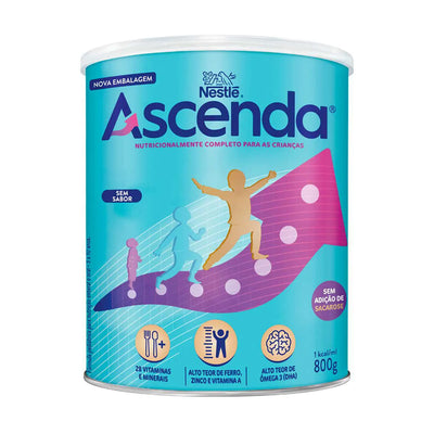 Ascenda Sem Sabor 800g Nestlé