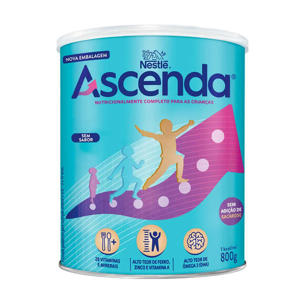 Ascenda Sem Sabor 800g Nestlé