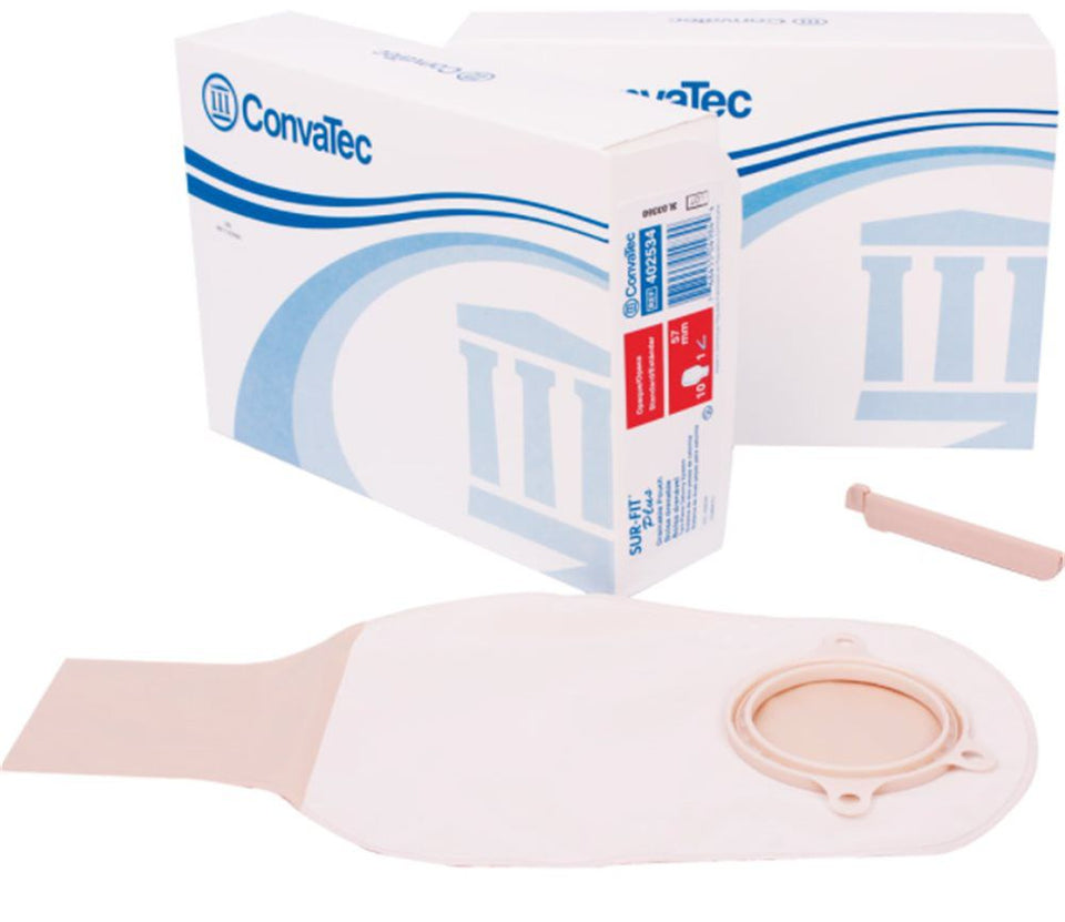 Surfit Plus Bolsa p/ Colostomia Drenável Opaca 57mm (cx c/10 un) Convatec