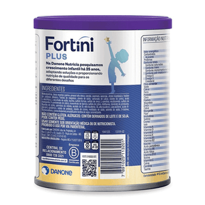 FORTINI PLUS PO BAUNILHA LATA 400 GRAMAS