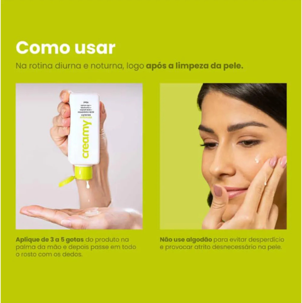 Solução clareadora Ácido Tranexámico 90mL Creamy