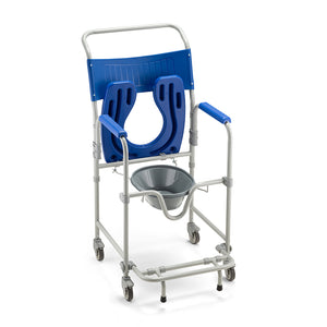 Cadeira De Banho e Higienização Até 150kg Dobrável e Desmontável D45 Dellamed