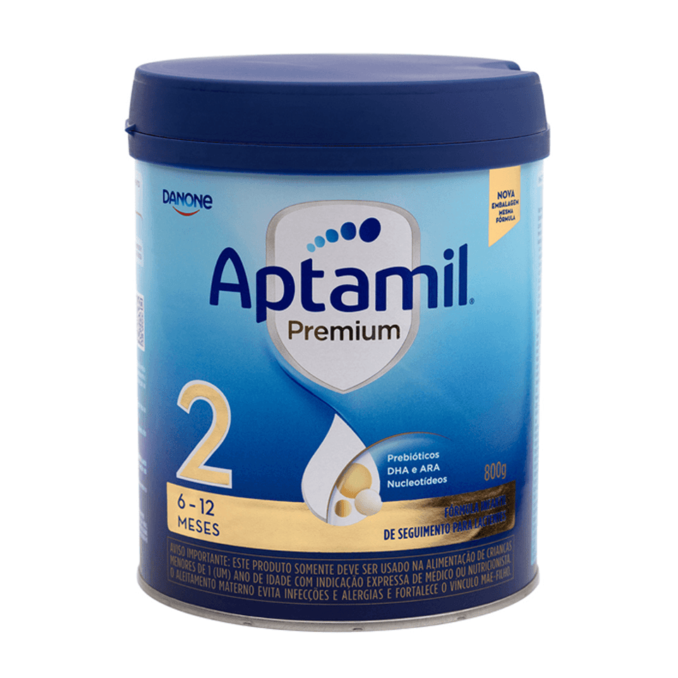 Aptamil Premium 2 Lata 800g Danone