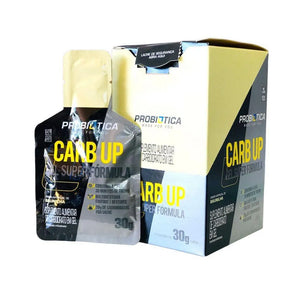 Carb Up Gel Super Fórmula Display 10 Sachês de 30g Baunilha Probiotica