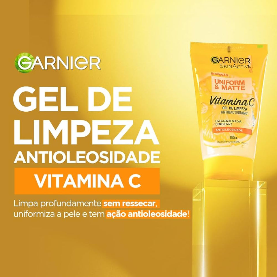Gel de Limpeza Vitamina C 150ml Garnier