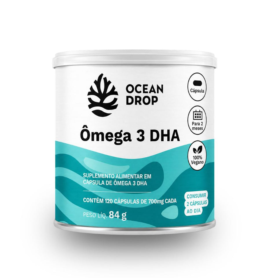 Ômega 3 DHA 120 Cápsulas Ocean Drop