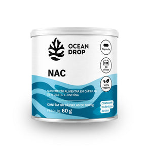 Suplemento Alimentar Nac 120 Cápsulas Ocean Drop