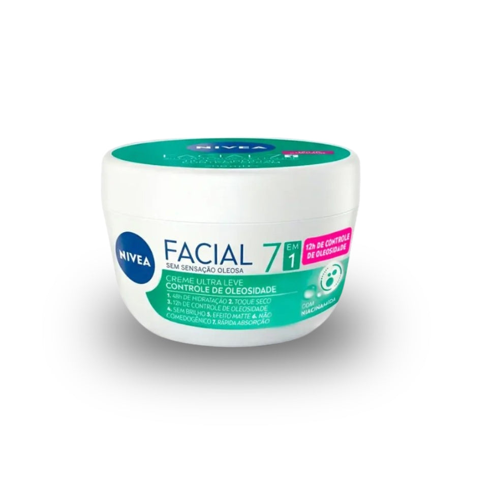 Creme Facial Nivea 7 Em 1 Controle Da Oleosidade 100g Nivea