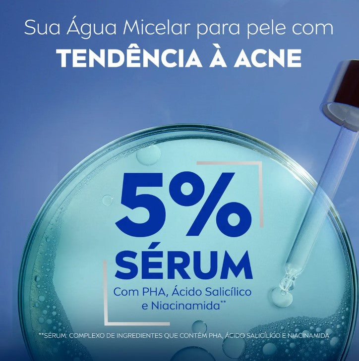 Água Micelar Bifásica Acne Control 200ml Nivea