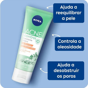 Esfoliante Facial Acne Control 75ml Nivea