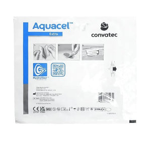 Curativo Aquacel Ag+ Extra c/ Prata 15x15cm (Unidade) Convatec