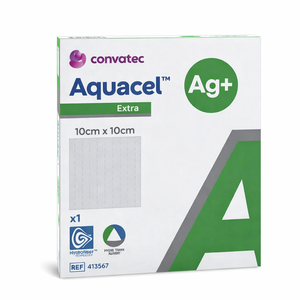 Curativo Aquacel Ag+ Extra c/ Prata 10cmx10cm (Unidade) Convatec