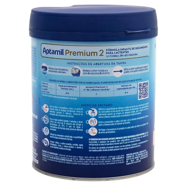 Aptamil Premium 1 Lata 800g Danone