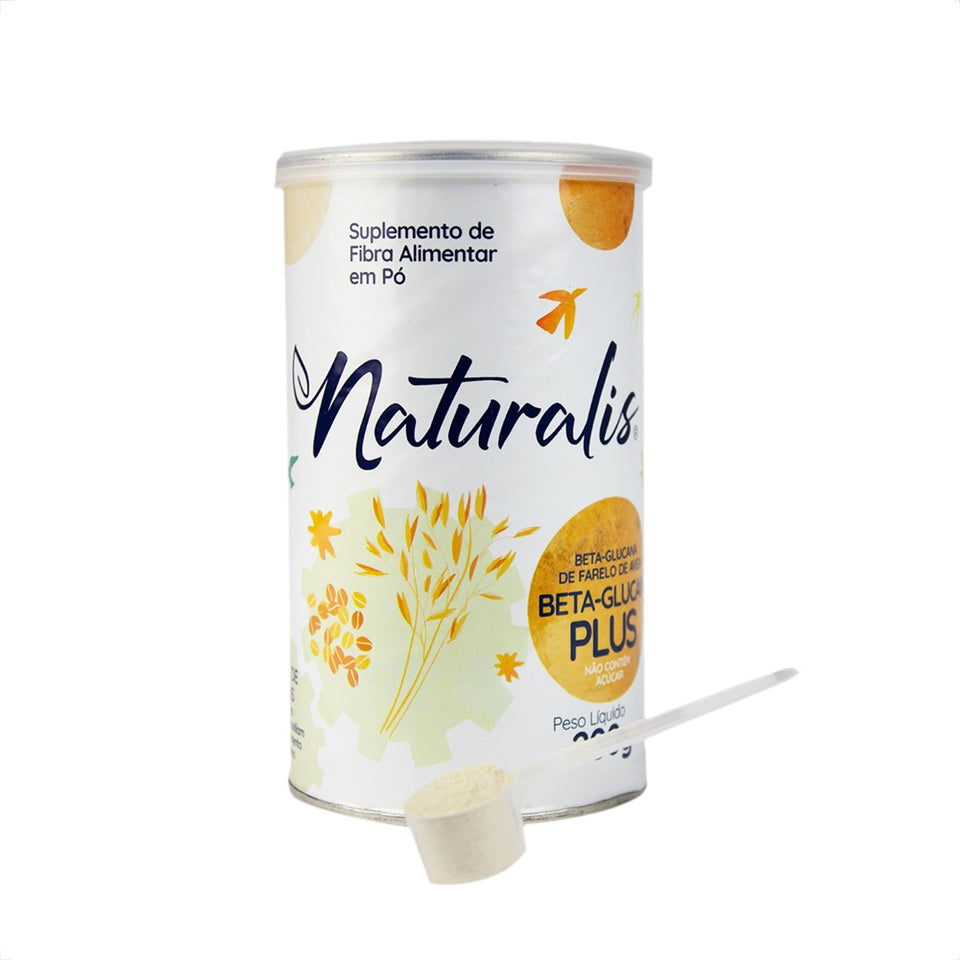 Farelo de Aveia Beta Glucan Plus 200g Naturalis