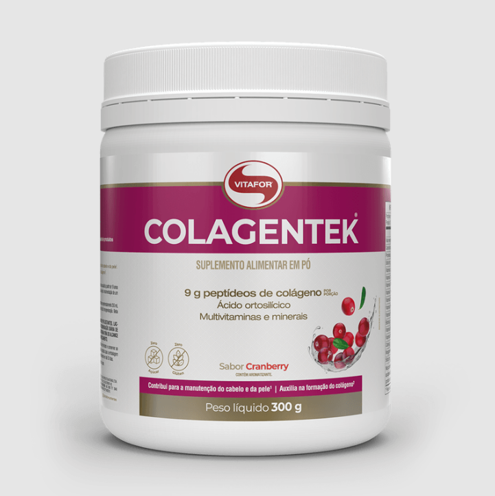 Colagentek Suplemento Alimentar em Pó 300g Vitafor