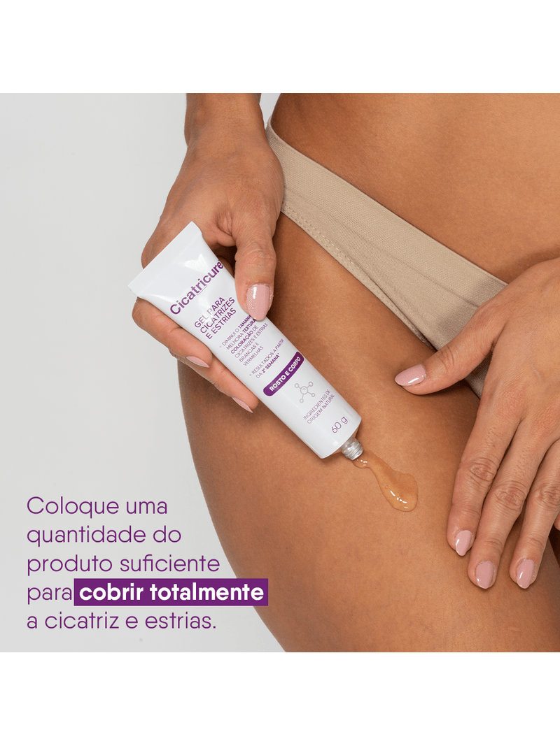Cicatricure Gel para Cicatrizes e Estrias 30G