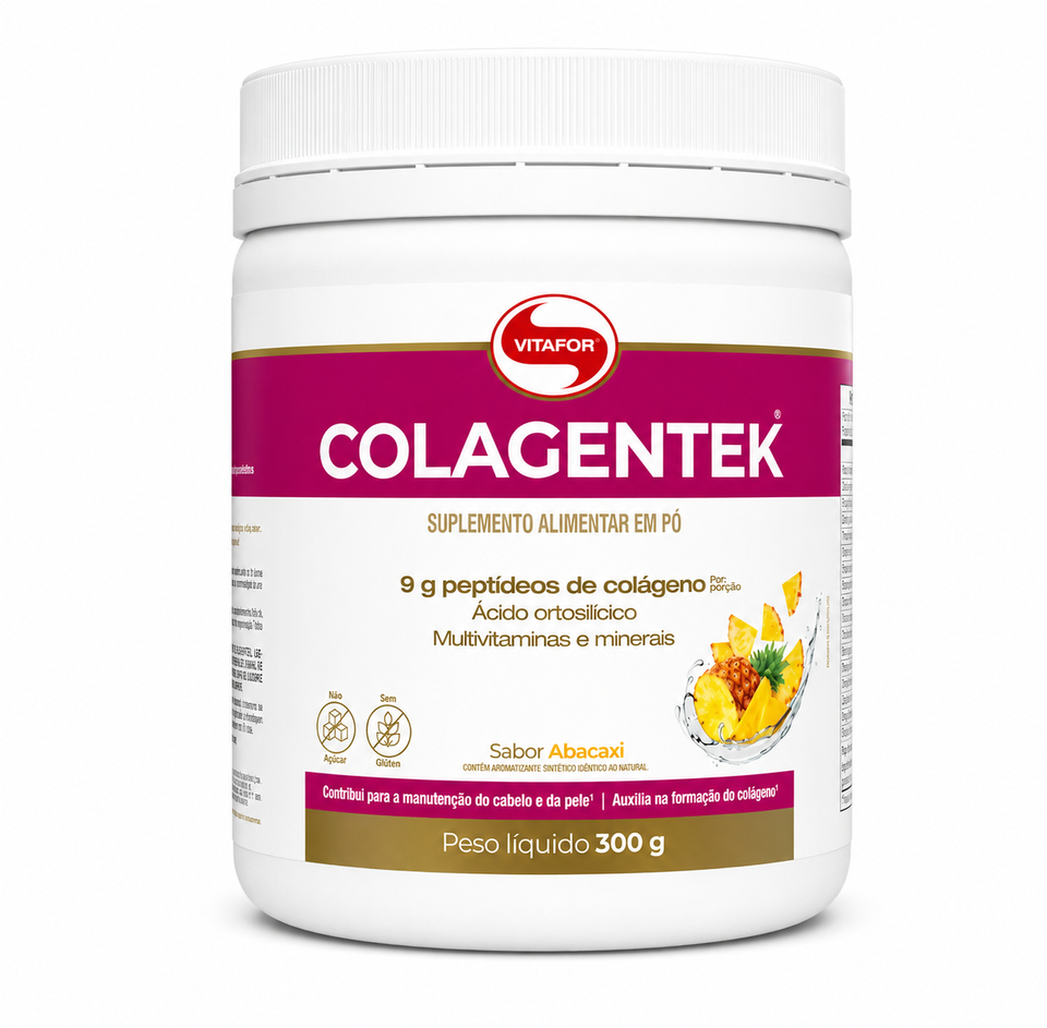 Colagentek Suplemento Alimentar em Pó 300g Vitafor