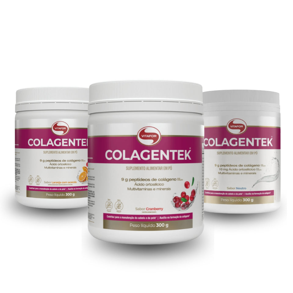 Colagentek Suplemento Alimentar em Pó 300g Vitafor
