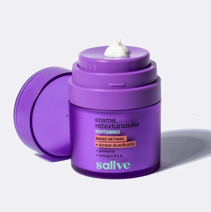 Creme Retexturizador Noturno 30g Sallve
