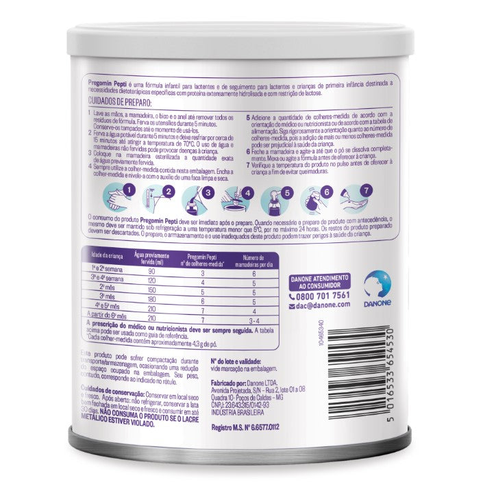 Pregomin Pepti Lata 400g Danone