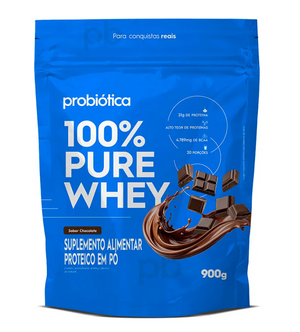 Kit 1x Creatina 100g + 1x Whey Refil 900g Sabores Diversos - Probiotica