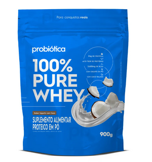 Kit 1x Creatina 100g + 1x Whey Refil 900g Sabores Diversos - Probiotica