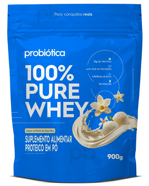 Kit 1x Creatina 100g + 1x Whey Refil 900g Sabores Diversos - Probiotica