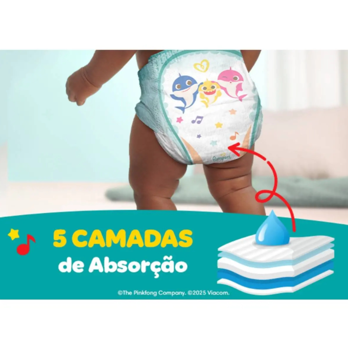 Fralda Descartável Supersequinha Tamanhos Pampers
