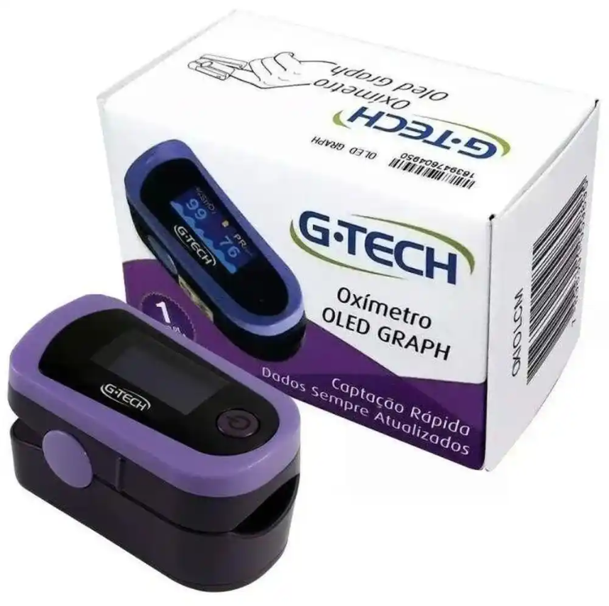 Oxímetro de Pulso G-Tech Modelo OLED GRAPH