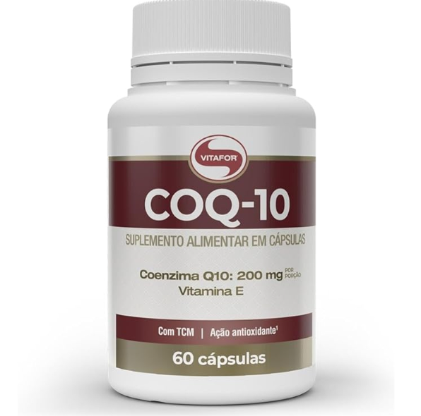 Coenzima Q10 200mg 60 Capsulas Vitafor