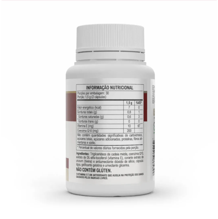 Coenzima Q10 200mg 60 Capsulas Vitafor