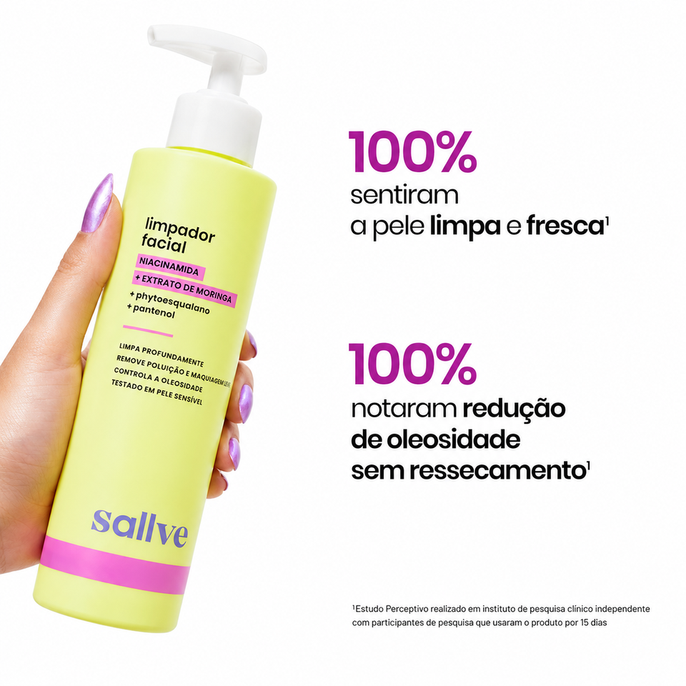 Limpador Facial 300ml Sallve