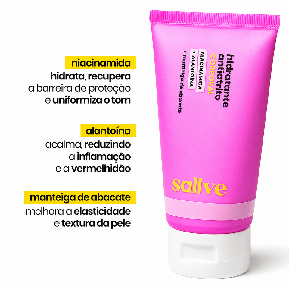Hidratante Antiatrito 150g Sallve