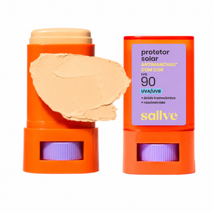 Protetor Solar Bastão com Cor 1 Antimanchas FPS 90 15g Sallve