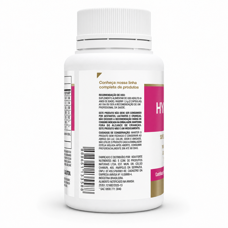 Hyaluronic Hair 60 Cápsulas Vitafor