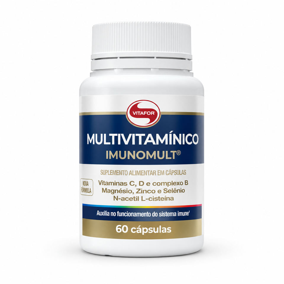 Imunomult Multivitamínico 60 Cáp Vitafor