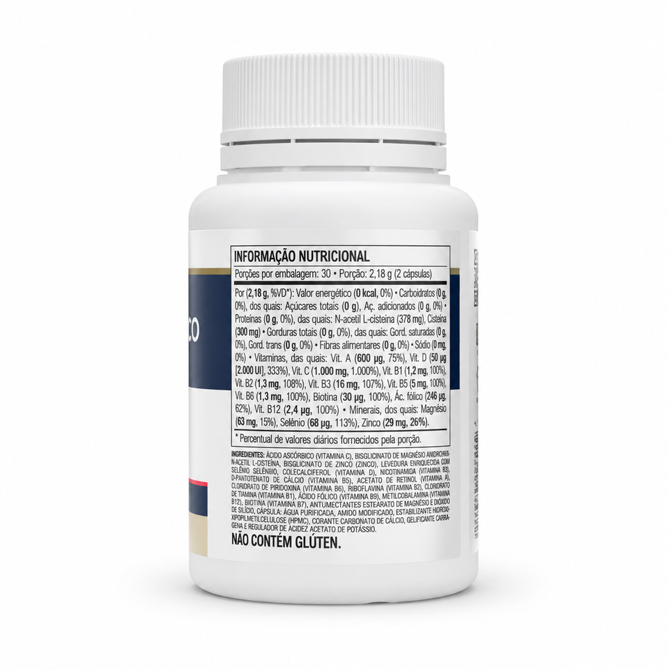 Imunomult Multivitamínico 60 Cáp Vitafor