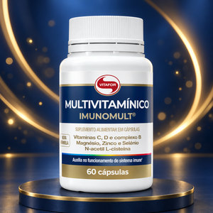 Imunomult Multivitamínico 60 Cáp Vitafor