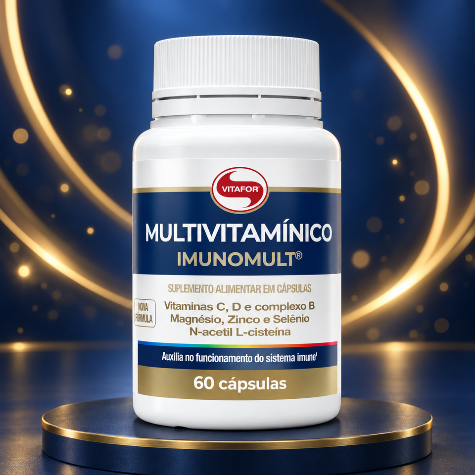 Imunomult Multivitamínico 60 Cáp Vitafor