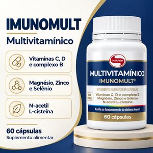 Imunomult Multivitamínico 60 Cáp Vitafor
