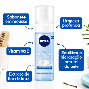 Limpeza Facial Mousse 150ml Nivea