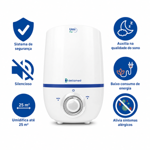 Umidificador Umi POP 2,3L Dellamed