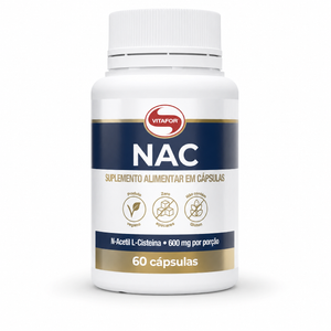 Nac Acetil Cisteína 60 Cápsulas Vitafor