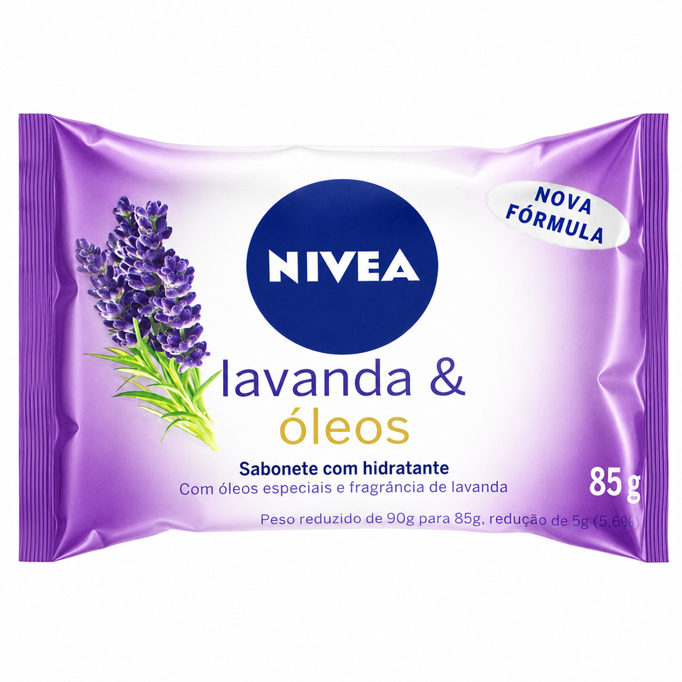 Kit 12x Sabonete Barra 85g Nivea