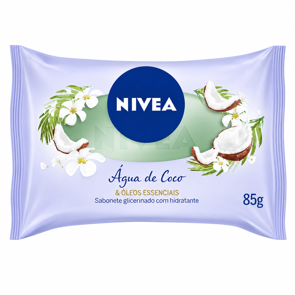 Kit 6x Sabonete Barra 85g Nivea