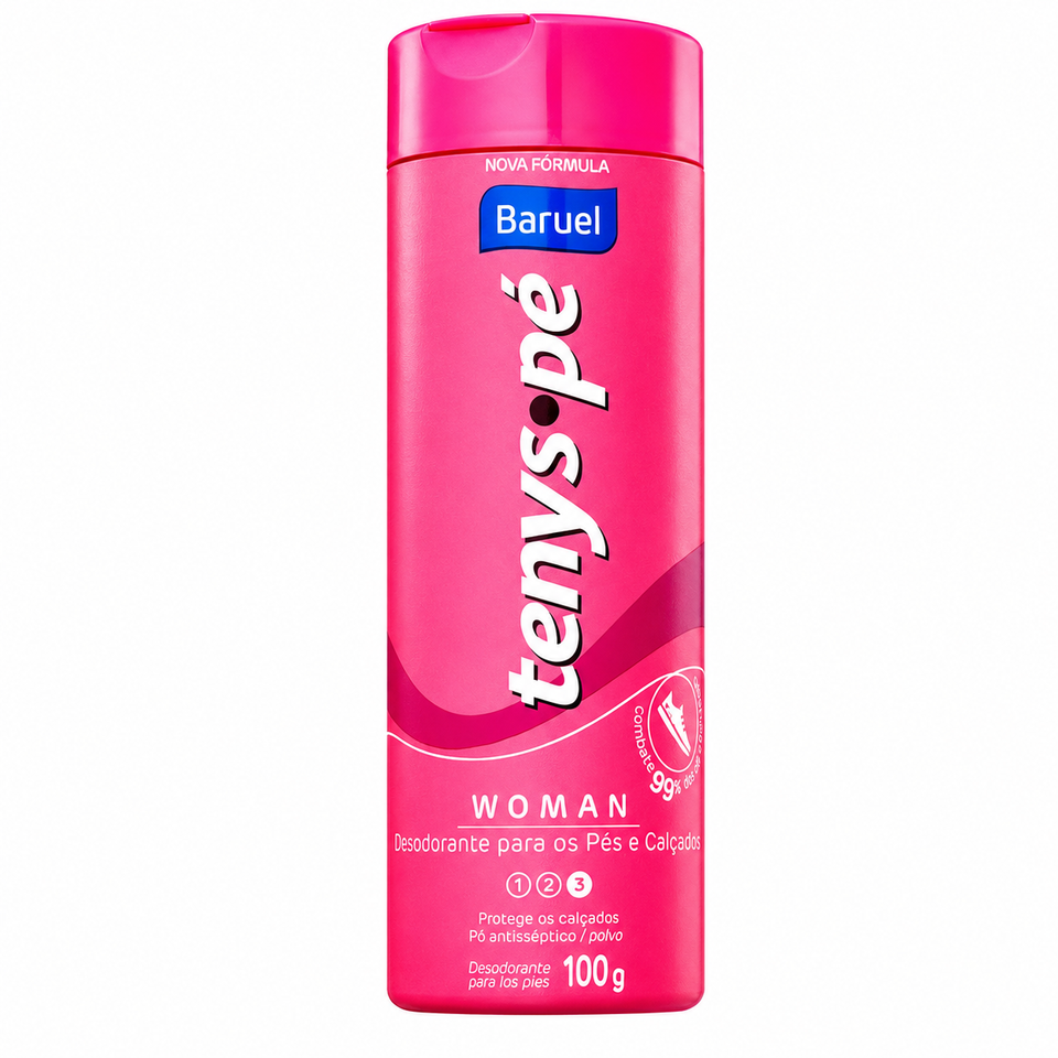 Tenys Pé Talco 100g Baruel