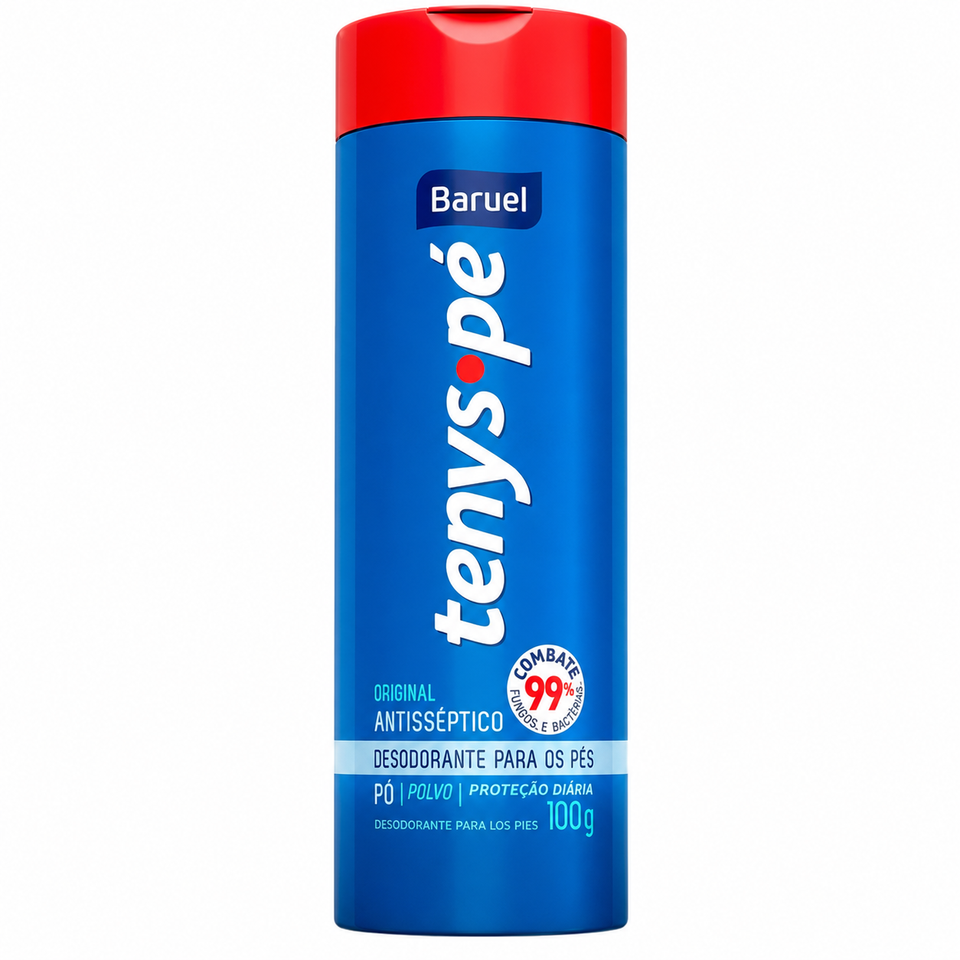 Tenys Pé Talco 100g Baruel