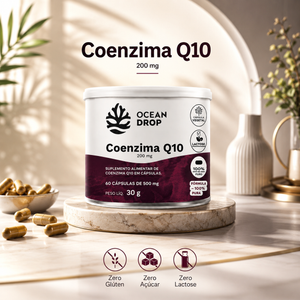 Coenzima Q10 200mg 60 Cápsulas Ocean Drop