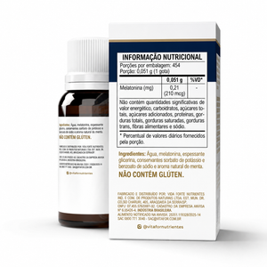 Suplemento de Melatonina 20ml Vitafor