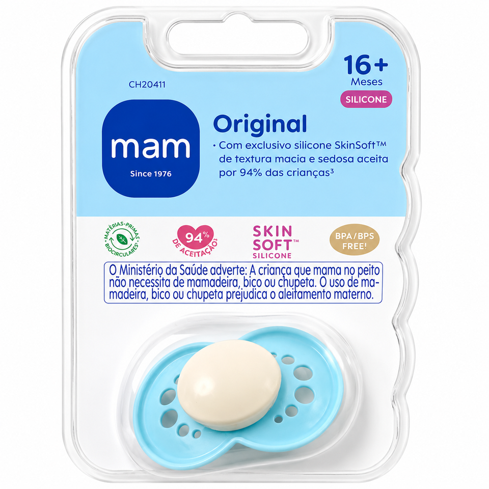 Chupeta Original Cores 16+ meses MAM